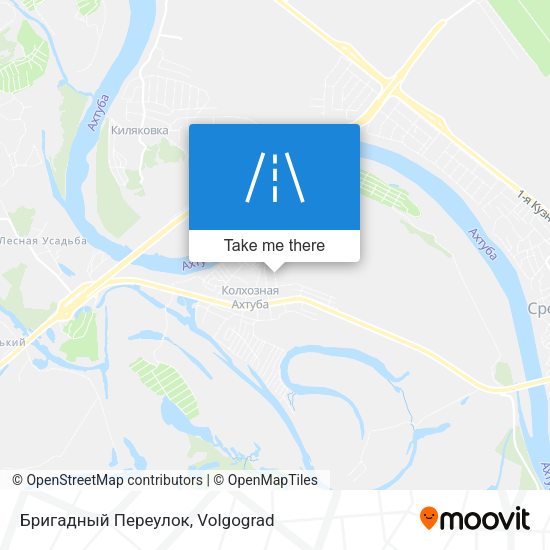 Бригадный Переулок map