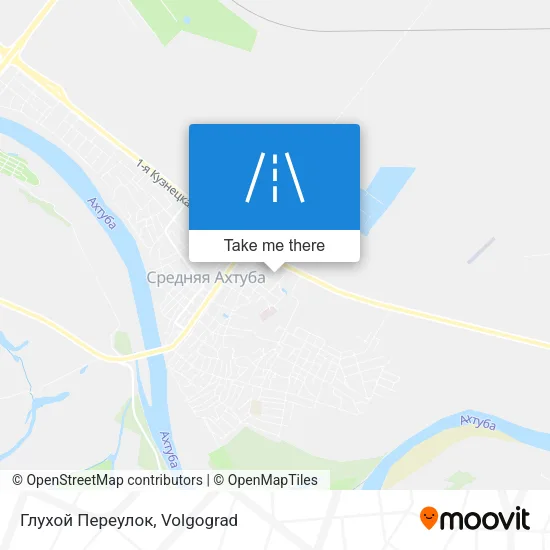 Глухой Переулок map