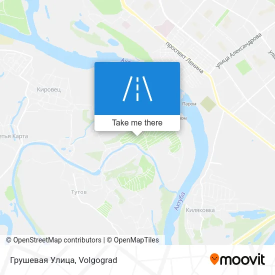 Грушевая Улица map