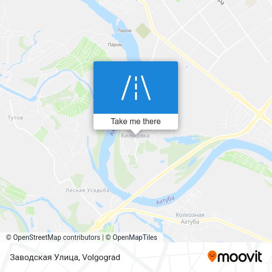 Заводская Улица map