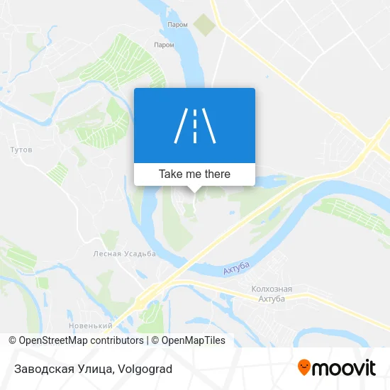 Заводская Улица map