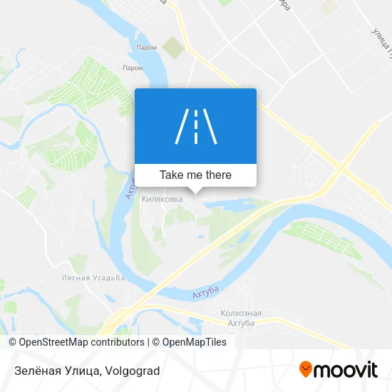 Зелёная Улица map