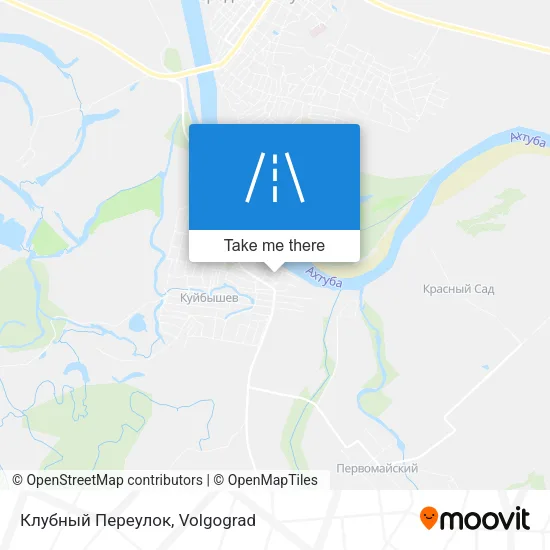 Клубный Переулок map