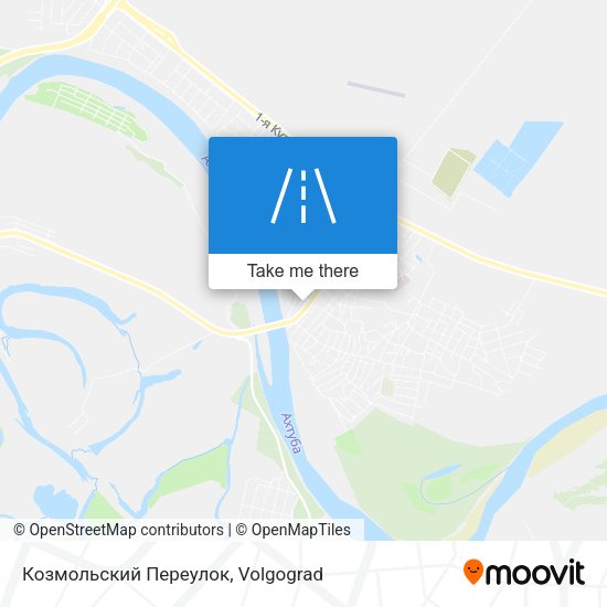 Козмольский Переулок map