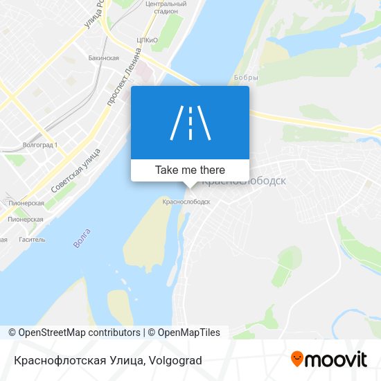 Краснофлотская Улица map