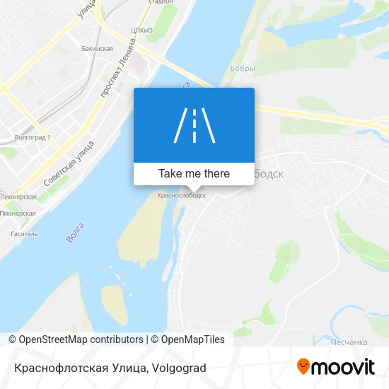 Краснофлотская Улица map