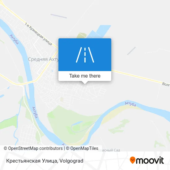 Крестьянская Улица map