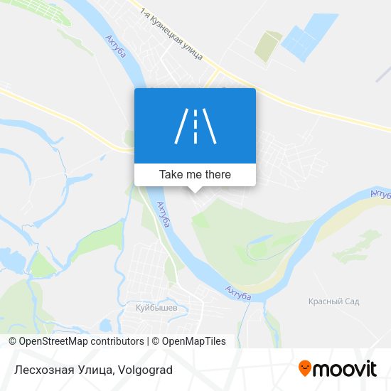 Лесхозная Улица map