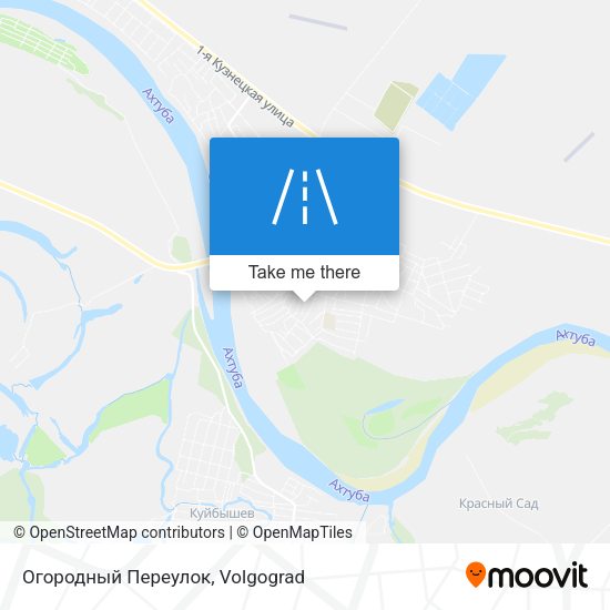 Огородный Переулок map