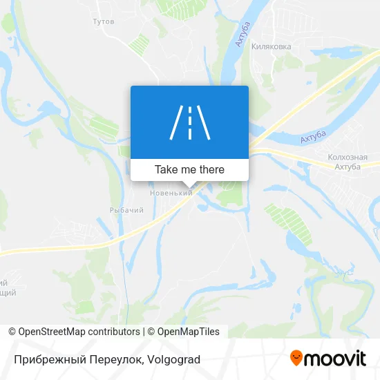 Прибрежный Переулок map