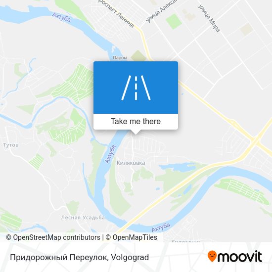 Придорожный Переулок map