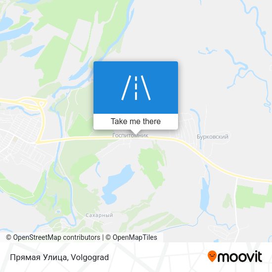 Прямая Улица map