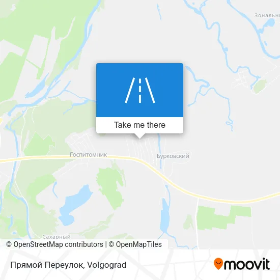 Прямой Переулок map