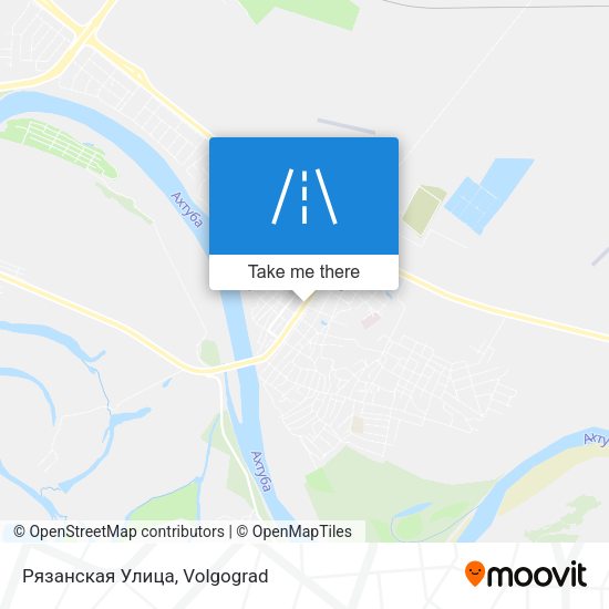 Рязанская Улица map