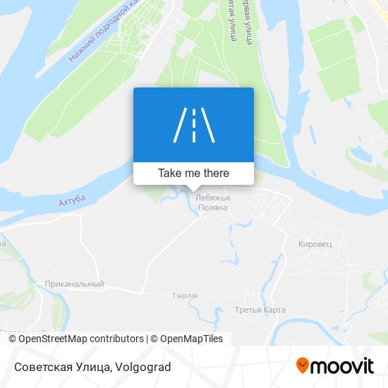 Советская Улица map
