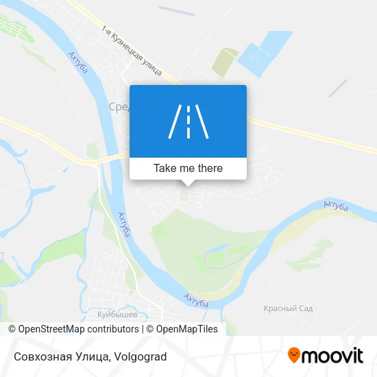 Совхозная Улица map