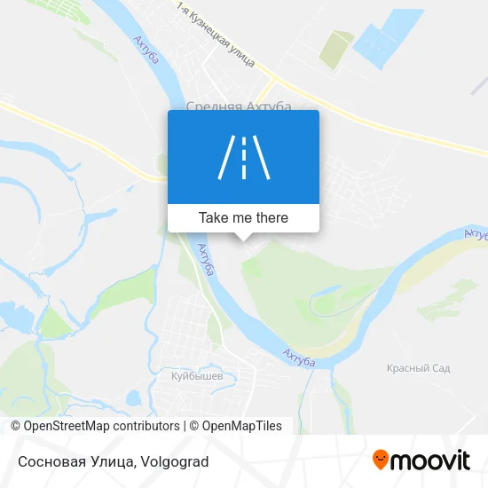 Сосновая Улица map