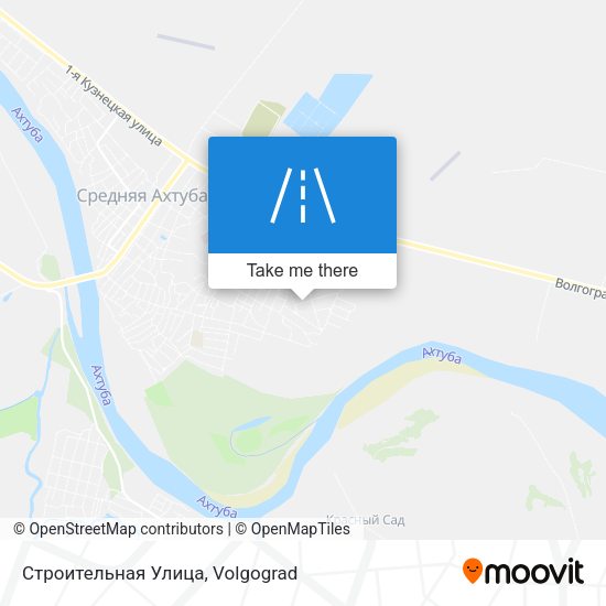 Строительная Улица map