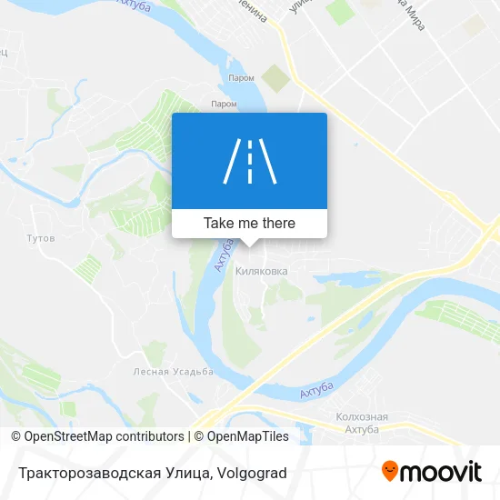Тракторозаводская Улица map