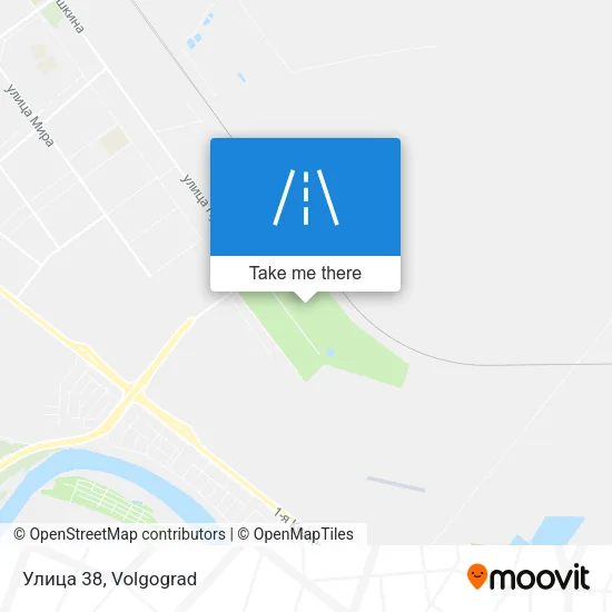 Улица 38 map