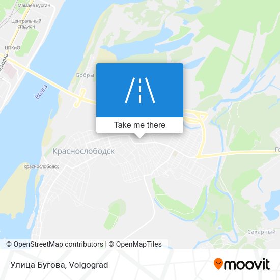 Улица Бугова map