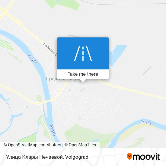 Улица Клары Нечаевой map