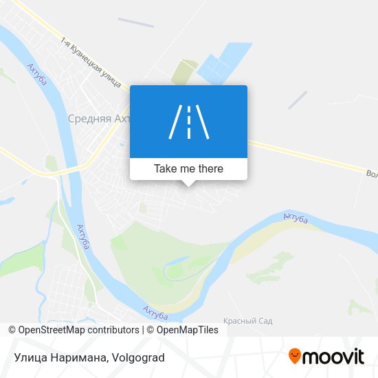 Улица Наримана map