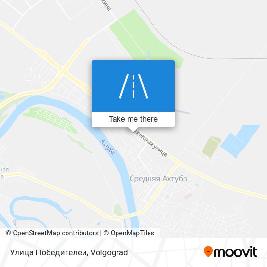 Улица Победителей map