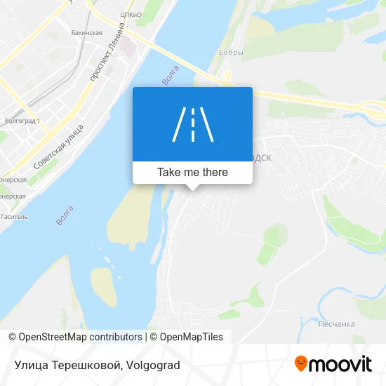 Улица Терешковой map
