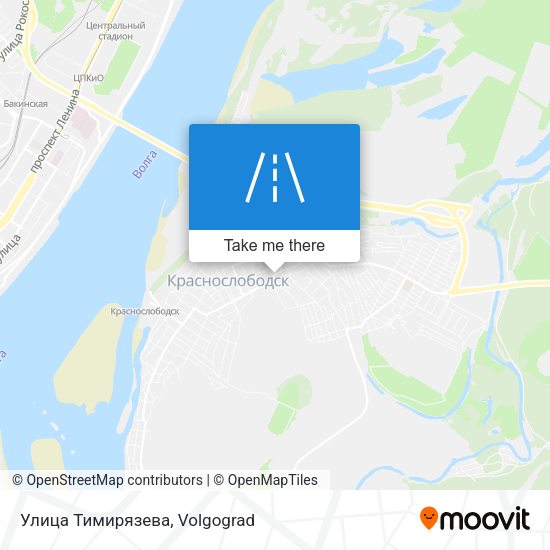 Улица Тимирязева map