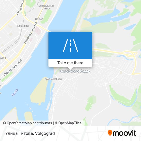 Улица Титова map