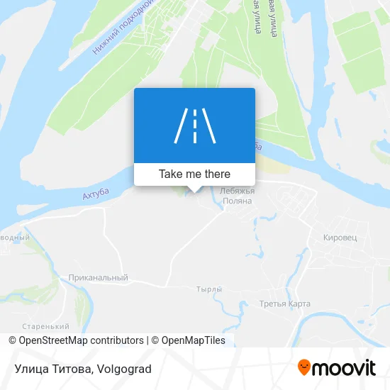 Улица Титова map