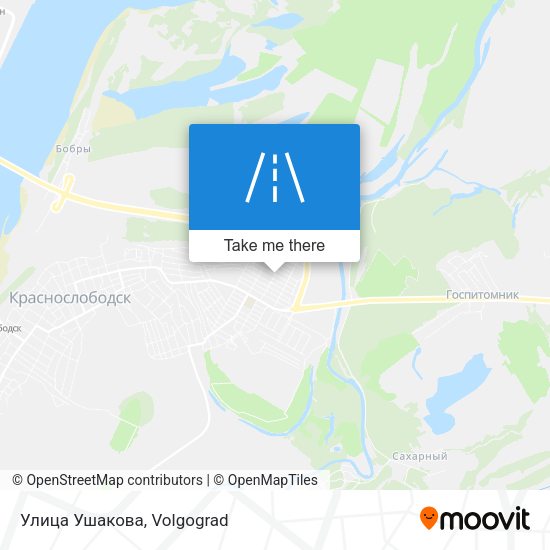 Улица Ушакова map