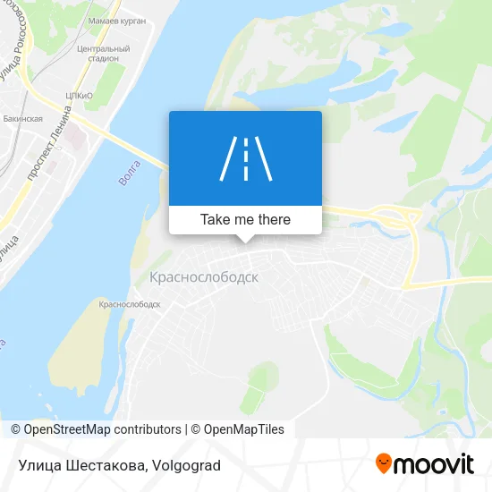 Улица Шестакова map