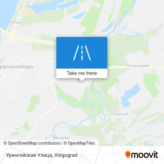 Уренгойская Улица map