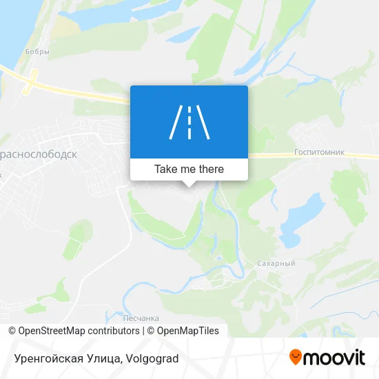 Уренгойская Улица map