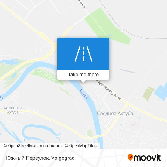 Южный Переулок map