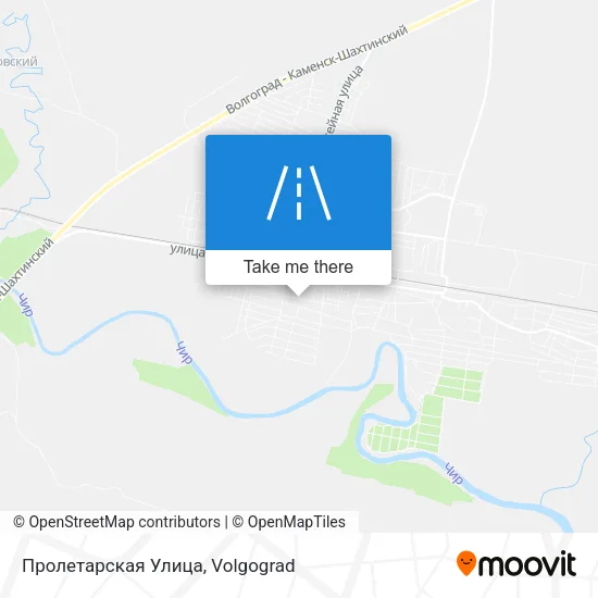 Пролетарская Улица map