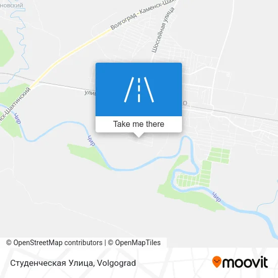 Студенческая Улица map