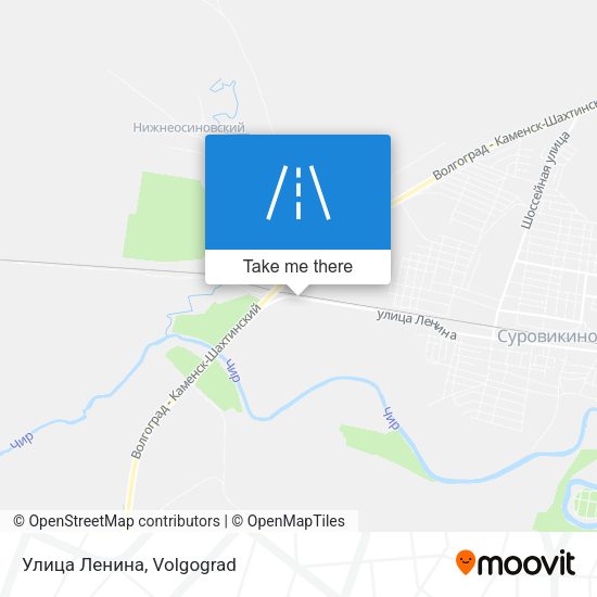 Улица Ленина map