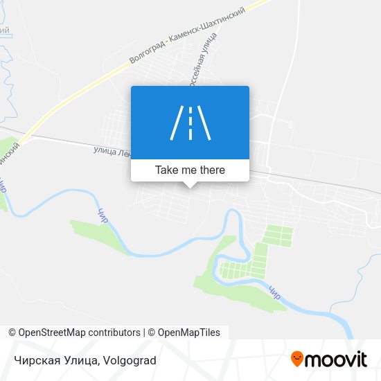 Чирская Улица map