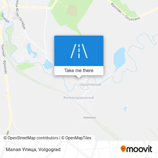 Малая Улица map