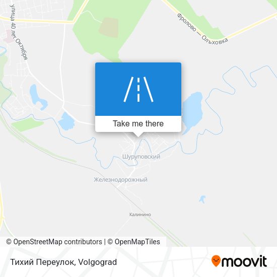 Тихий Переулок map