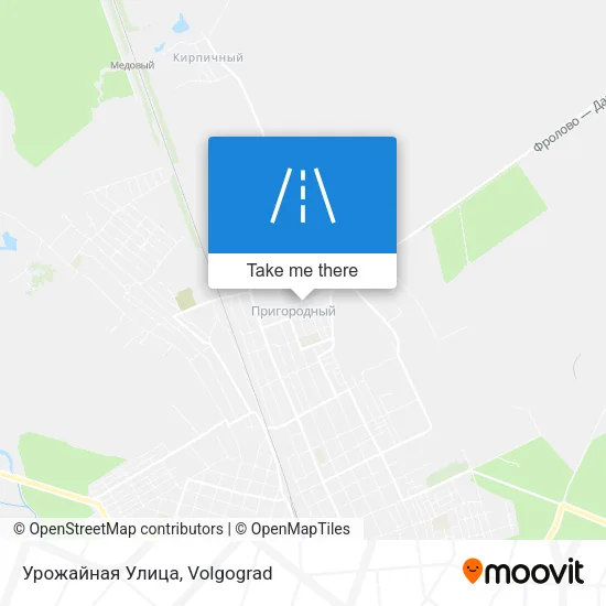 Урожайная Улица map