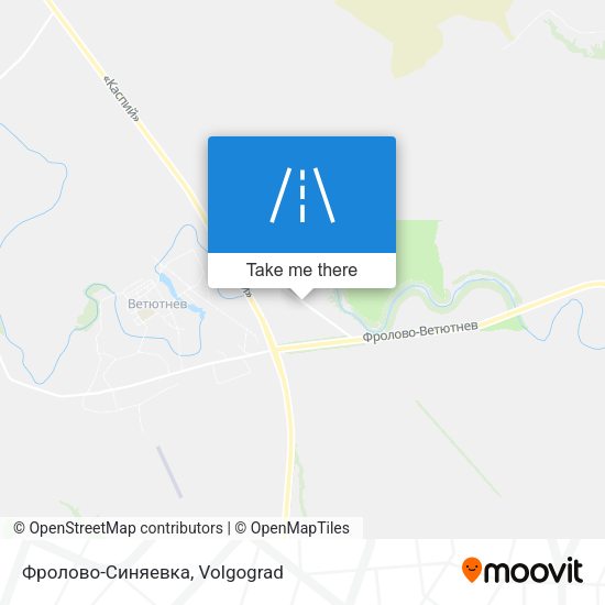 Фролово-Синяевка map