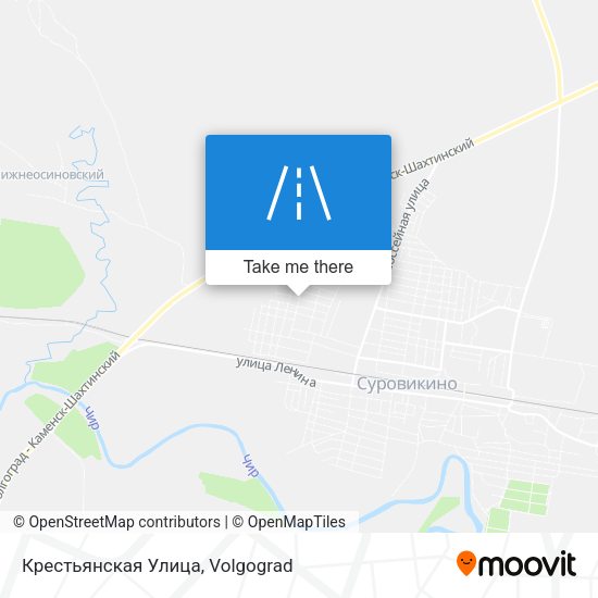 Крестьянская Улица map
