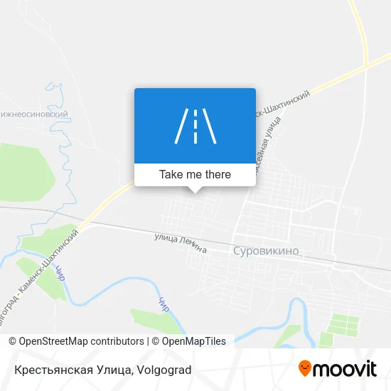 Крестьянская Улица map