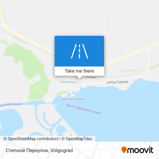 Степной Переулок map