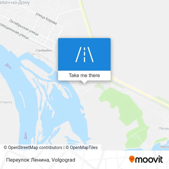 Переулок Ленина map