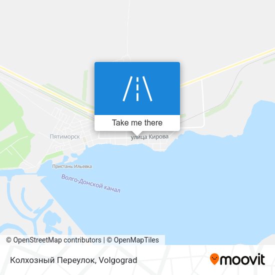 Колхозный Переулок map